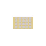 DIY gyertyakészítő készlet - szójaviasszal - 2 db - Fehér/Fa