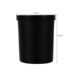 DIY gyertyakészítő készlet - szójaviasszal - 2 db - Fekete/Fekete