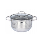 Rozsdamentes acél edény fedővel 3l – Cook Line