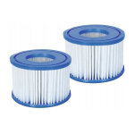 Bestway Papírszűrő betét készlet medenceszűrőhöz - 8,5x10,5 cm (2 db)