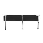 Trizand Kemping ágy - 186x70x43 cm - Fekete