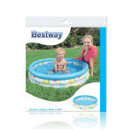 Bestway Felfújható gyerekmedence óceán mintával - 102x25 cm