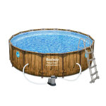 Bestway Power Steel Swim Vista Series II fémvázas medenceszett - 488 x 122 cm