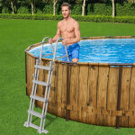 Bestway Power Steel Swim Vista Series II fémvázas medenceszett - 488 x 122 cm