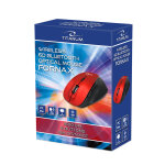 Bluetooth vezeték nélküli egér - Titanum Fornax TM122R - Piros