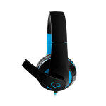 Gaming fejhallgató mikrofonnal - Esperanza Condor EGH300B - Kék