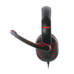 Gaming fejhallgató mikrofonnal - Esperanza Crow EGH330R - Piros