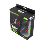 Gaming fejhallgató mikrofonnal - Esperanza Crow EGH330R - Piros