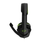 Gaming fejhallgató mikrofonnal - Esperanza Raven EGH310G - Zöld