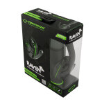 Gaming fejhallgató mikrofonnal - Esperanza Raven EGH310G - Zöld