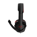 Gaming fejhallgató mikrofonnal - Esperanza Raven EGH310R - Piros
