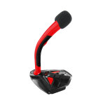 Gaming mikrofon - Esperanza Predator EGH101 - Piros