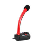 Gaming mikrofon - Esperanza Predator EGH101 - Piros
