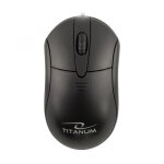 Vezetékes egér - Titanum Piranha TM107K - Fekete