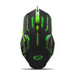 Vezetékes gamer egér - Esperanza Apache EGM403G - Zöld