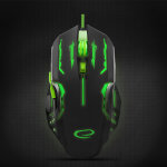 Vezetékes gamer egér - Esperanza Apache EGM403G - Zöld