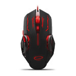 Vezetékes gamer egér - Esperanza Apache EGM403R - Piros