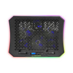 Világító RGB hűtőpad gaming notebookhoz telefontartóval (19) - Esperanza Galerne EGC109