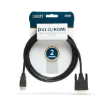 DVI-D HDMI kábel • 2 m