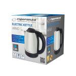 Elektromos vízforraló (1,8 L) - Esperanza Arno EKK135X - Inox rozsdamentes acél