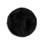 Kerek műszőrme szőnyeg - 90 cm