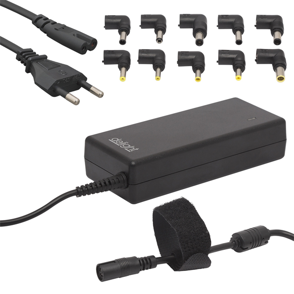 Univerzális laptop notebook töltő adapter tápkábellel