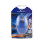 Vezetékes egér - Titanum Raptor TM102B - Kék