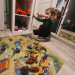 Dinoszaurusz szett szőnyeggel és kiegészítőkkel (24 db)