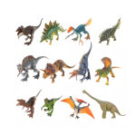 Dinoszaurusz szett szőnyeggel és kiegészítőkkel (24 db)