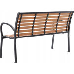 GardenLine Kerti pad - 125 x 60 x 80 cm - Barna