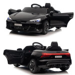 Elektromos kisautó gyerekeknek - Audi RS e-tron GT - Fekete