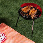 Faszenes kerti grillsütő - 55 x 35 x 32 cm
