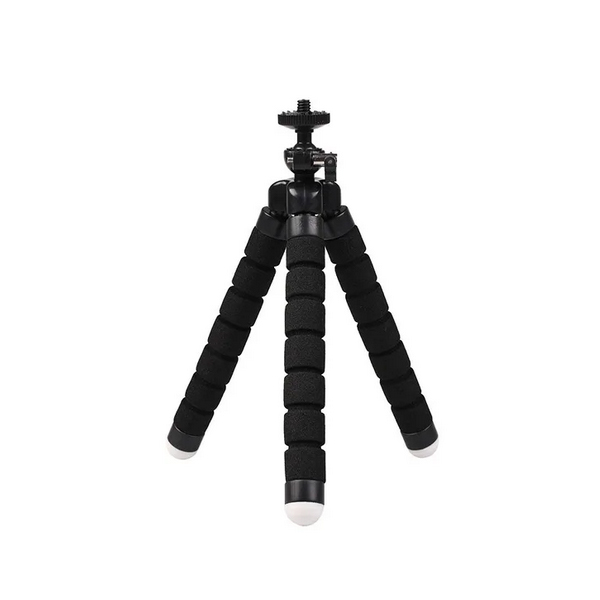 Flexibilis mini tripod - Fekete