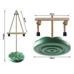 Gyerek kerti hinta – 30 cm - Zöld