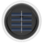 Kör alakú LED-es szolár lámpa - 11,2 x 12,5 cm - 2 db