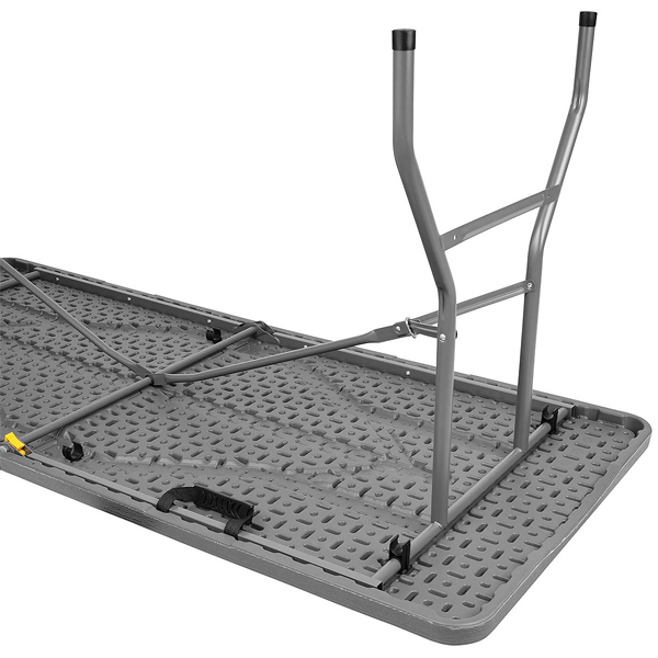 Osszecsukhato-kerti-asztal-Sotetszurke-180-x-74-cm Összecsukható kerti asztal - Sötétszürke - 180 x 74 cm