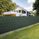 PVC kerítésszalag - 19 cm x 35 m - 450g/m2 - Zöld