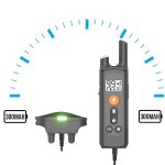 Elektromos tréningnyakörv kutyáknak – Vízálló, ugatásgátló