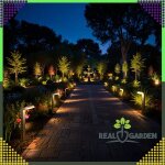 Modern kültéri álló LED lámpa – 18W – 60 cm