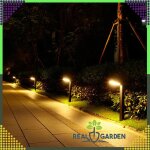 Modern kültéri álló LED lámpa – 18W – 60 cm