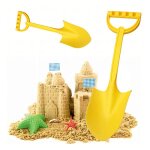 Nagy homokozólapát gyerekeknek – 51 cm, sárga