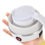 Összecsukható utazó vízforraló – 600 ml, 600W, fehér