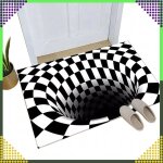 3D optikai illúziós lábtörlő – 
