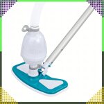 Bestway 58234 Aquaclean medencetisztító készlet – teleszkópos nyéllel és vákuumos kefével