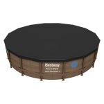 Bestway 58249 medencetakaró ponyva – Ø 488 cm, fekete