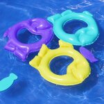 Bestway Polar Pals felfújható kerti játszótér – 134×131×73 cm – vízi és szárazföldi játékokkal