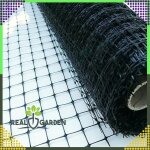 Erős vakondháló – 2x10 m – 30 g/m² – sűrű, strapabíró + 50 rögzítő tüskével