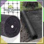 Erős vakondháló – 2x10 m – 30 g/m² – sűrű, strapabíró + 50 rögzítő tüskével