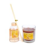 Illatgyertya és illatosító szett - mézeskalács - 120 g + 100 ml Illatgyertya és illatosító szett - mézeskalács - 120 g + 100 ml