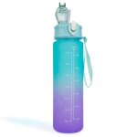 Sport kulacs - 750 ml - opálos - kék-lila színátmenetes